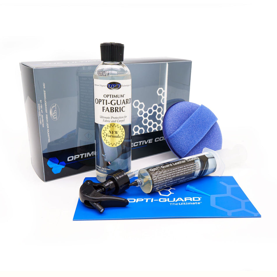 Opti-Guard Leather Interior Ceramic Coating 5YR Warranty Pack