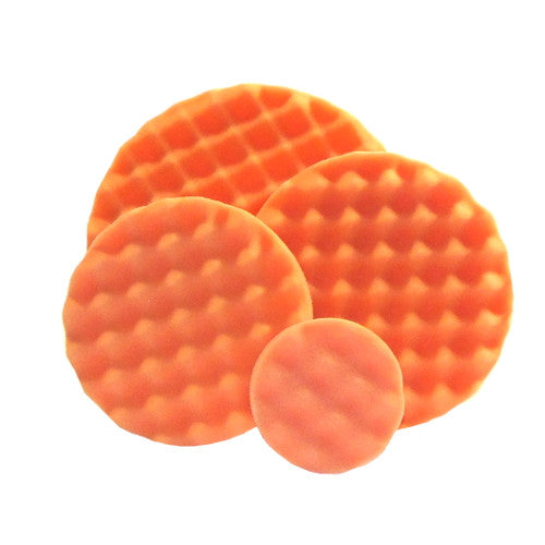 Optimum Orange Waffle Foam Pad (Medium Polishing)