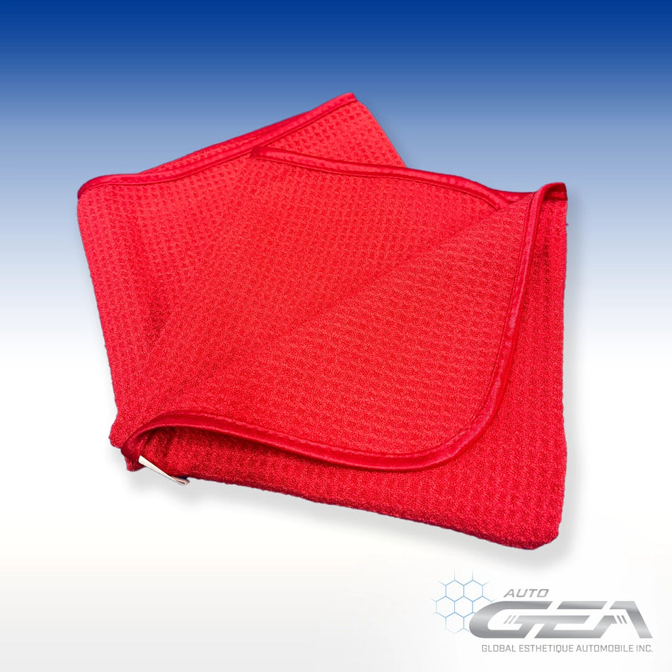 Microfibre 16" x 24" Waffle – Rouge – 70/30