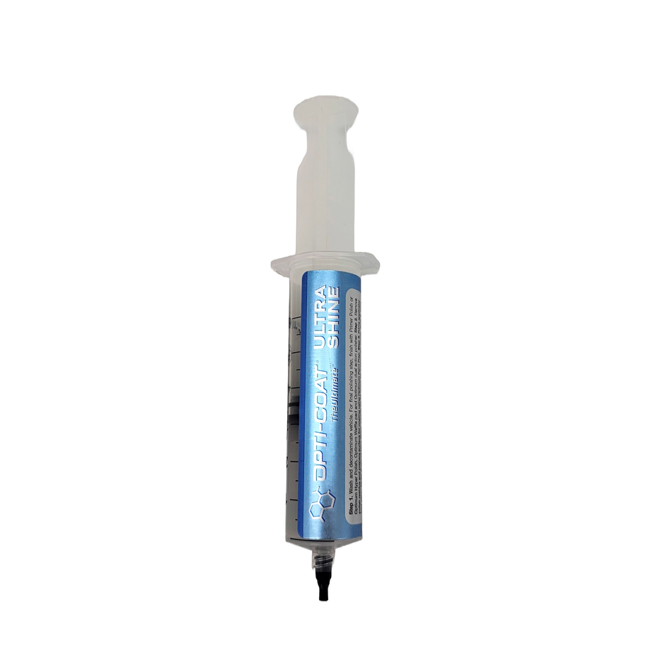 Opti-Coat Ultra Shine Ceramic Coating 2YR Warranty 3 Vehicle Syringe